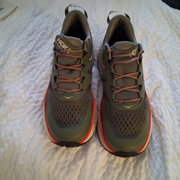 Hoka One One Skyline- Float X Slate Oat Milk Men's 1141610 STTM Size 12 NWOB - Picture 4 of 8